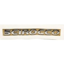 Volkswagen Uyumlu Scırocco Krom Yazı 2009-2017