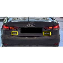 Audi Uyumlu A3 ve 30 Tdı Bagaj Yazısı Seti 2'li Paket 3m 3D Abs
