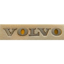 Volvo Uyumlu Volvo Krom Yazı 160 mm