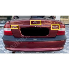 Opel & Vectra & 2.0 16V Yazı ve Opel Arma Seti 4'lü