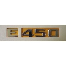 Mercedes Uyumlu Yazı E 450 Krom