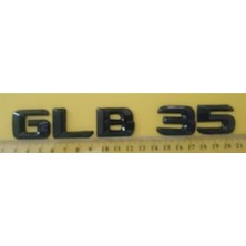 Mercedes Uyumlu Yazı Glb 35 Siyah