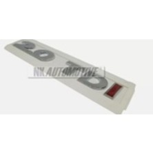 Volkswagen Uyumlu 2.0 Tdı Krom Yazı I Kırmızı