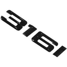 Bmw Uyumlu 316I Piano Black Bagaj Yazısı