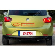 Ibiza 1.4 Tsı Reference 2011-2017 Model Uyumlu Ibiza Krom Bagaj Yazısı 3m 3D Abs