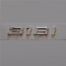 Bmw E90 316I Arka Bagaj Yazısı Krom