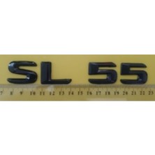 Mercedes Uyumlu Yazı Sl 55 Siyah