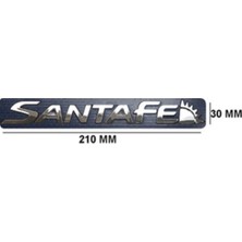 Hyundai Santafe Yazı (7180A)