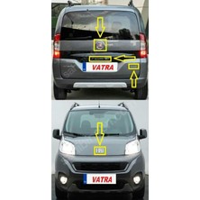 Fiorino. Combi 1.3 Multijet Dynamic 2022-2024 Multijet Kırmızı "j" ve Fıorıno Yazı Bagaj-Kaput Arma