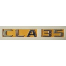Mercedes Uyumlu Yazı Cla 35 Krom
