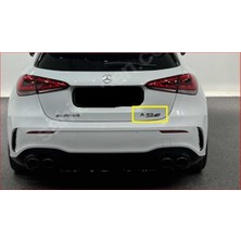 Mercedes A45S Krom Bagaj Yazısı