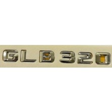 Mercedes Uyumlu Yazı Glb 320 Krom