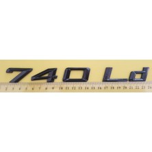 Bmw Uyumlu 740LD Siyah Yazı