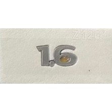 Opel Uyumlu 1.6 Krom Yazı Yeni Model