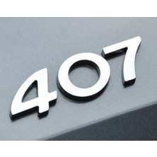 Peugeot 407 Bagaj Yazısı 8665.CJ