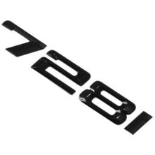 Bmw 728I Piano Black Bagaj Yazısı Ithal Ürün A++ Kalite