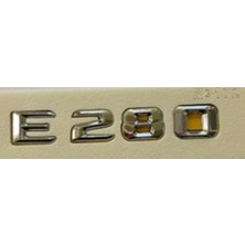 Mercedes Uyumlu Yazı E 280 Krom