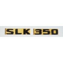 Mercedes Uyumlu Yazı Slk 350 Siyah