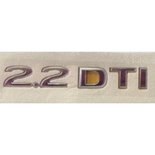Opel Uyumlu 2.2 Dti Krom-Kırmızı Yazı