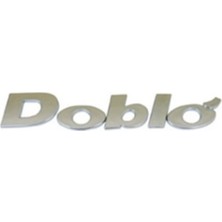 Fiat Uyumlu Doblo Krom Yazı Kuyruklu