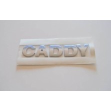 Volkswagen Caddy 2003 - 2009 Arka Bagaj Yazısı