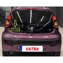 107 1.0 Urban Move 2010-2013 Uyumlu Peugeot ve 107 Krom Bagaj Yazısı 3m 3D Abs