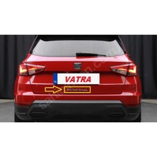 Seat Arona 1.0 Ecotsı Fr 2022-2024 Uyumlu Arona Krom Bagaj Yazısı 3m 3D Abs