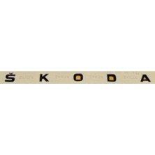 Skoda Uyumlu Skoda Siyah Yazı Kodiaq