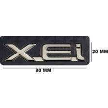 Toyota Uyumlu Xei 20*80 mm Krom Yazı