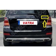 Gl 550 Cdı Uyumlu 4matic Krom Bagaj Yazısı 3m 3D Abs