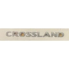 Opel Uyumlu Crossland Krom Yazı E.m.