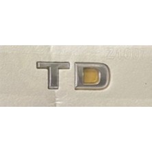 Opel Uyumlu Td Krom Yazı