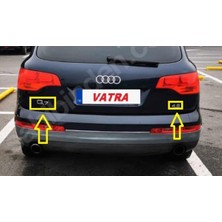 Q7 4.2 Fsı Quattro Uyumlu Q7 ve 4.2 Krom Bagaj Yazısı 3m 3D Abs