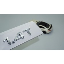 Audi 1.4t Bagaj Krom Abs 3m 3D Yazı Logo
