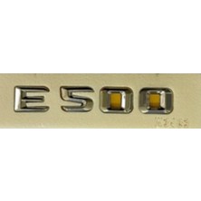 Mercedes Uyumlu Yazı E 500 Krom