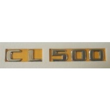 Mercedes Uyumlu Yazı cl 500 Krom