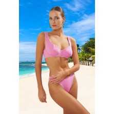 Tasarım Bikini Takımı Özel Yaz Koleksiyonu Esnek Kumaş Su Sporları Için Premium Kalite