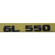 Mercedes Uyumlu Yazı Gl 550 Siyah: