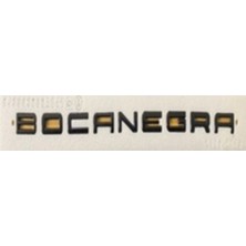 Seat Uyumlu Bocenegra Siyah Yazı