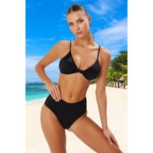 Tasarım Bikini Takımı Esnek Kumaş Hızlı Kuruyan Yüksek Konfor Yaz Koleksiyonu Plaj ve Havuz Için