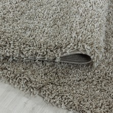 Red Halı Shaggy Halı Yumuşak Shaggy, Kabarık, Düz, Bej Salon Halısı