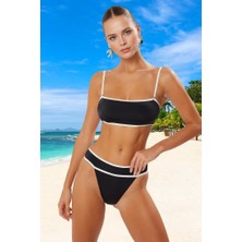 Tasarım Bikini Takımı Yüksek Konfor Plaj ve Havuz Için Yaz Koleksiyonu Ergonomik Kesim