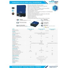 Tommatech Tommatech mplus 11K 48V Mppt 1faz Akıllı Inverter