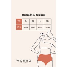 Wonna Dantelli Brazilian Külot - 2501 - Yeşil