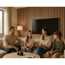Duvar Paneli 280 x 50 ( 8 cm Çıtalı) Soft Tıssue (Kadife)