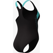 Speedo Hyprbm Splc Rcrbck 1pc Af Kadın Mavi Mayo.-