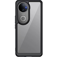 Microcase Vivo V50 5g Shield Serisi Darbeye Dayanıklı Yarı Esnek Plastik Tpu Kılıf - AL8100
