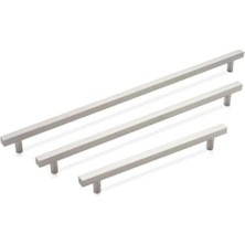 System Mobilya Kulbu Saten Renk 576MM Kulp 1 Adet (SY8807 0576 Nb)