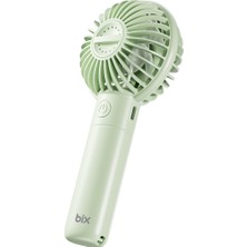 Bix BXPF01 Şarj Edilebilir 3 Kademeli Taşınabilir Portatif Aromaterapi Özellikli Mini Fan El Tipi Vantilatör