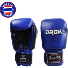 Dragondo Drgn-Mg3 Hakiki Deri Boks Eldiveni Mavi Muay Thai Eldiveni